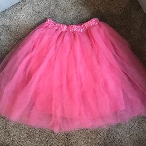 Bubblegum pink tutu skirt